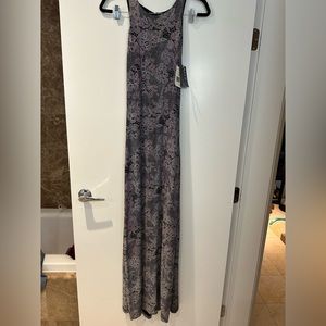 NWT Vintage backless evening dress, maxi length, size small fit